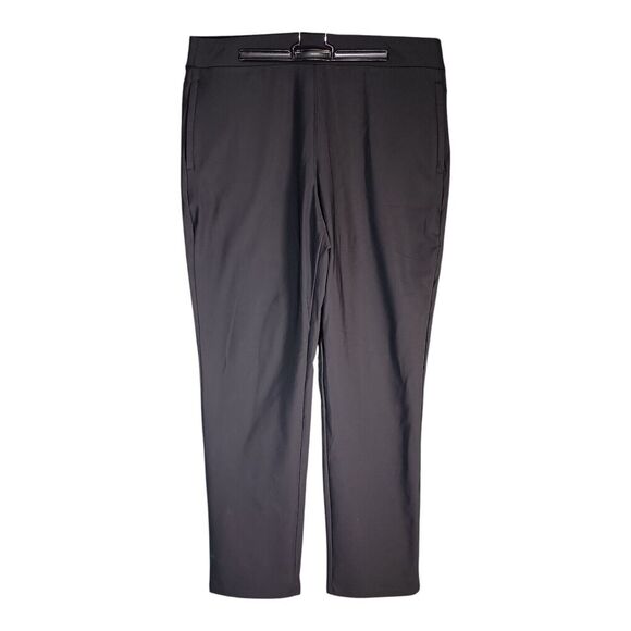 Rhone Outplay Pants Pull on Straight High Rise Black Womens Large